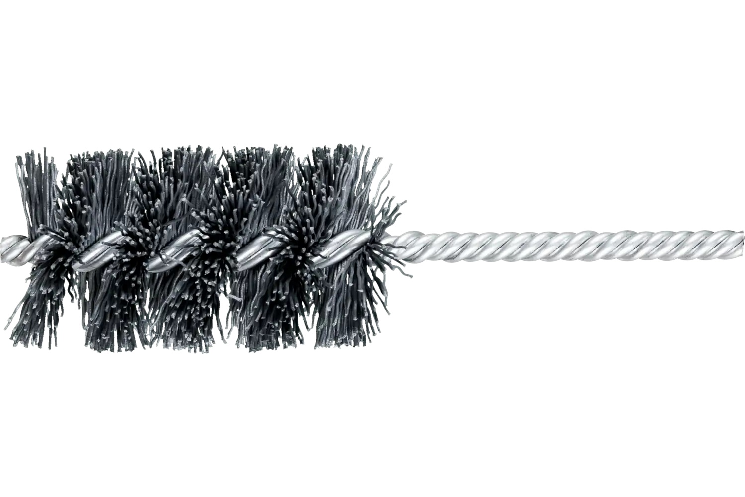 Picture of Pferd Abrasive 84057 Pferd M-BRAD® Power Tube Brush - 1-1/2" Dia. .022/320 Grit Silicon Carbide 1/4" Stem